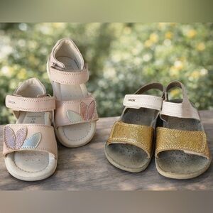 Geox Kids' Sandals - Pink and Gold